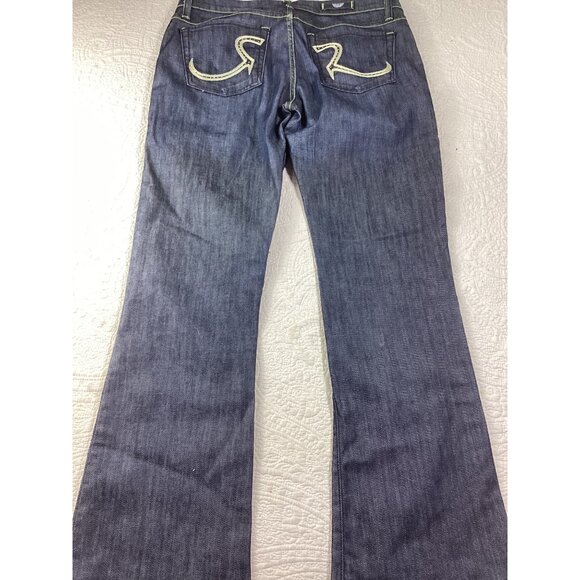 Rock Revival Womens Bootcut Kasandra Jeans*Embellished Pockets*Dark Wash*30*NWOT - Picture 10 of 12